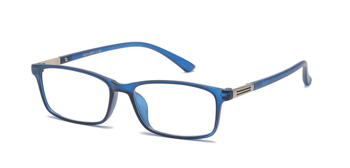 Lesebrille blau +1.50 + +2.25