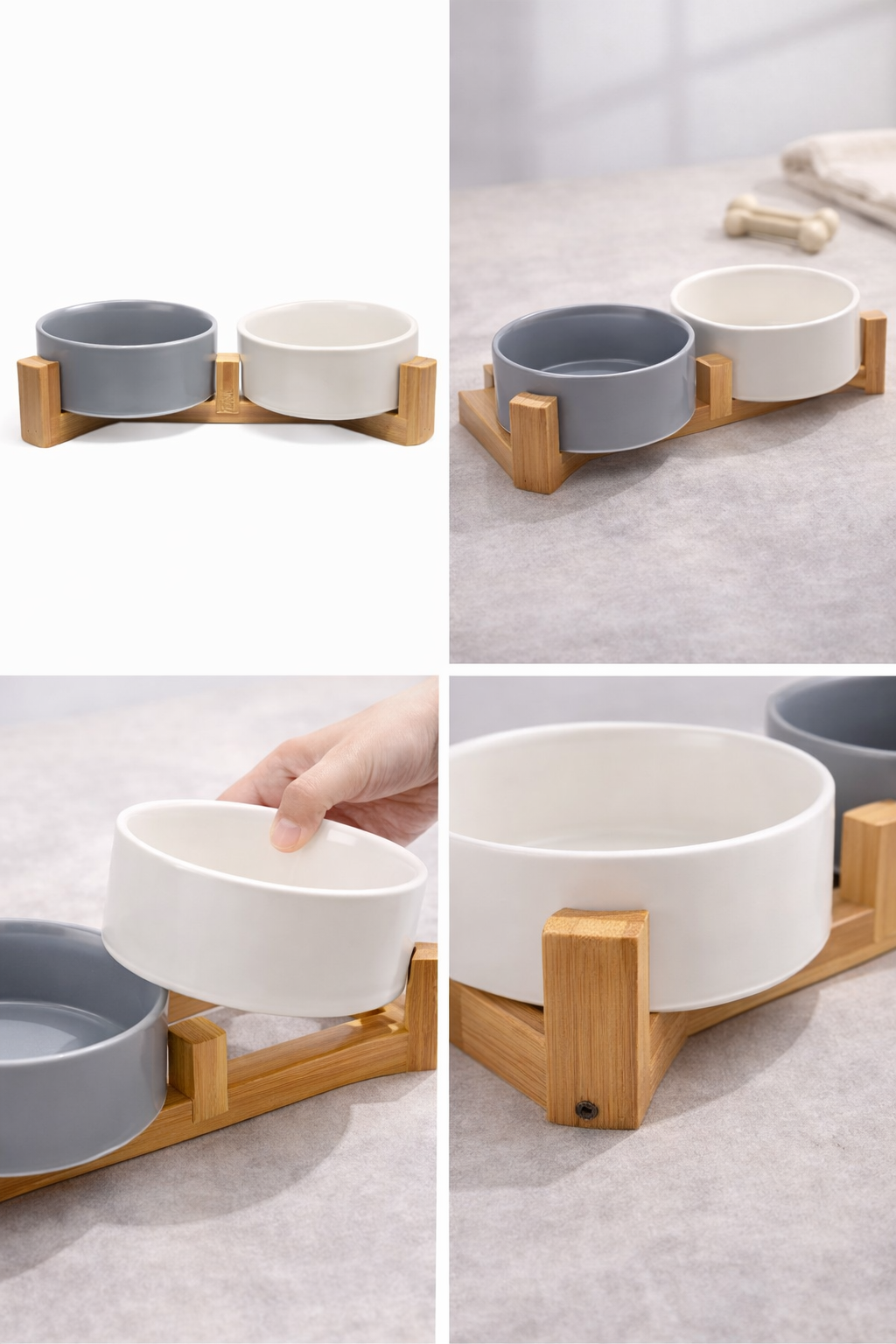 Futternapf Keramik 2er