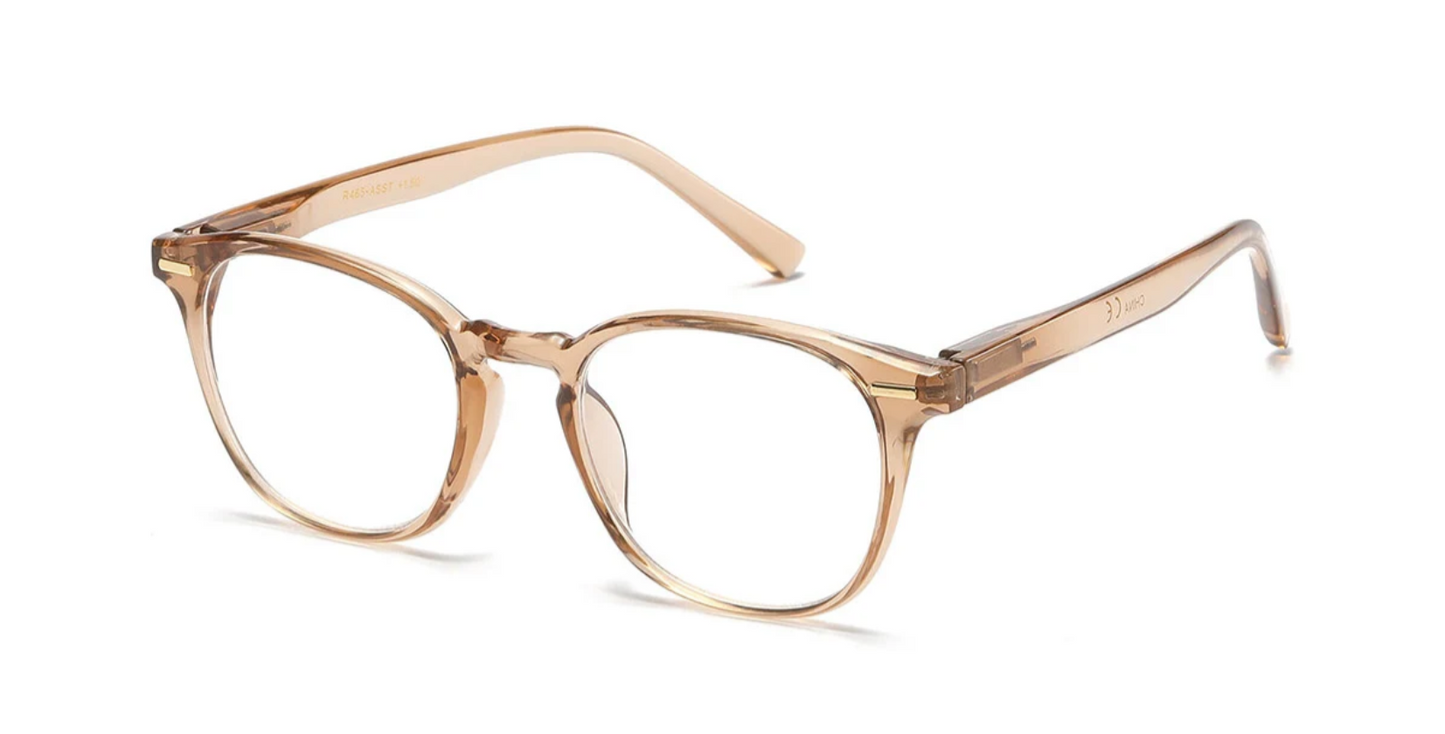 Lesebrille hellbraun +1.50 - +2.50