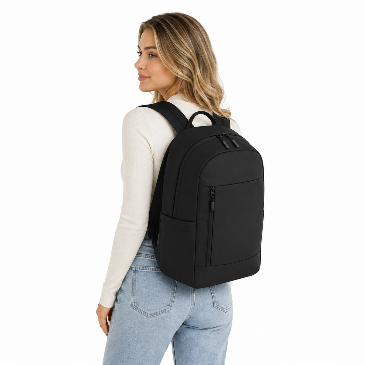 Laptoprucksack Schwarz