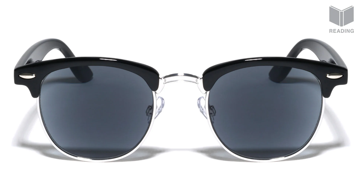 Sunglasses reading glasses black, +1.25 - +3.00