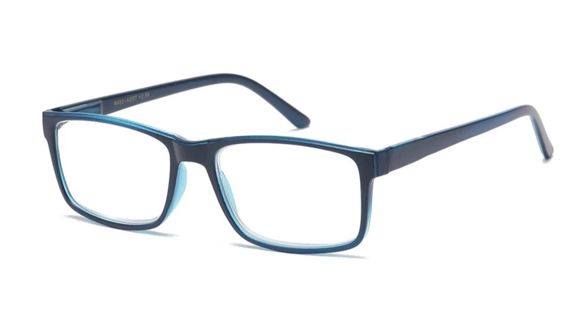 Lesebrille blau +1.50 - +2.50