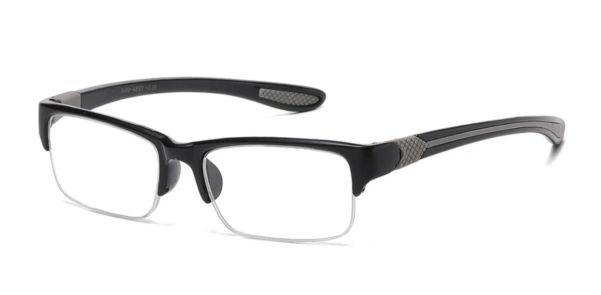 Lesebrille grau +1.25 + +2.00