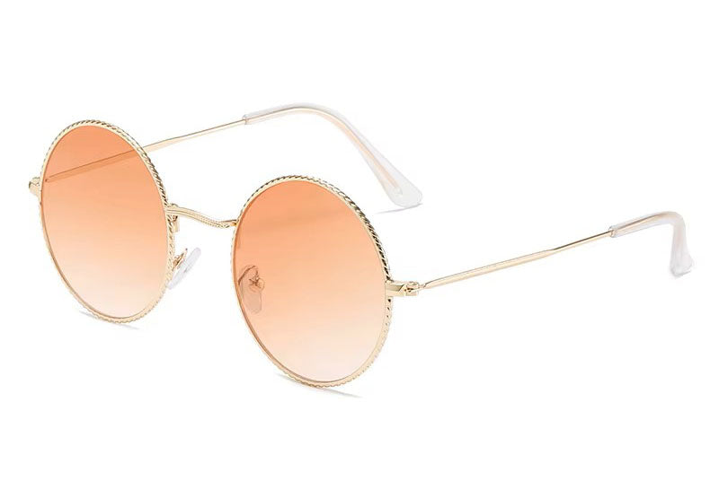 Sonnenbrille Retro gold/hell