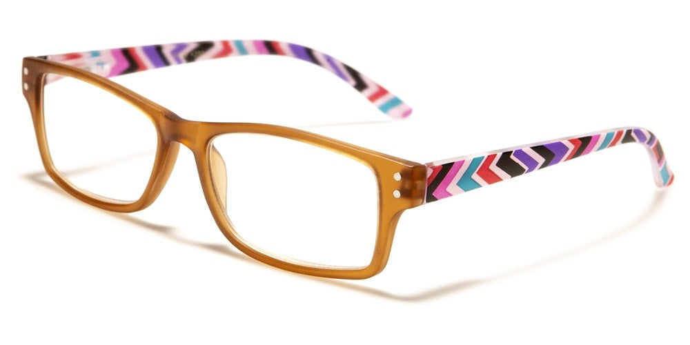 Reading glasses gray/multicolored +1.25, +1.75, +2.50