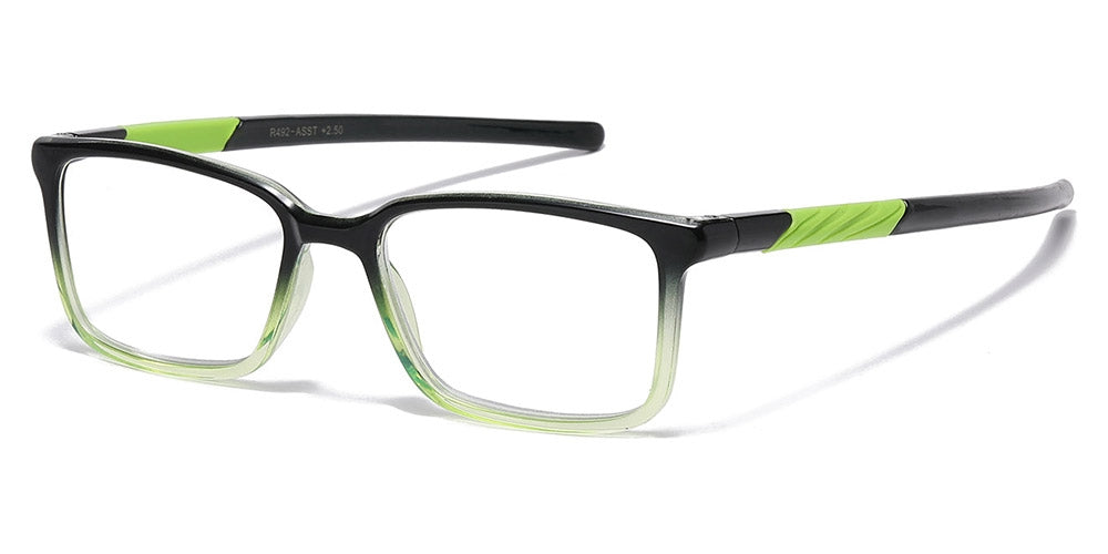 Reading glasses green +1.50 - +2.50