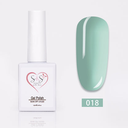3in1 Gelpolish - UV LED Nagellack 12ml im 5-er Pack