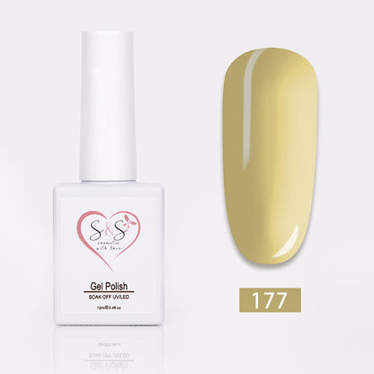 3in1 Gelpolish - UV LED Nagellack 12ml im 5-er Pack