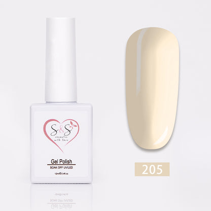 3in1 Gelpolish - UV LED Nagellack 12ml im 5-er Pack