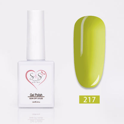 3in1 Gelpolish - UV LED Nagellack 12ml im 5-er Pack