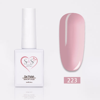 3in1 Gelpolish - UV LED Nagellack 12ml im 5-er Pack