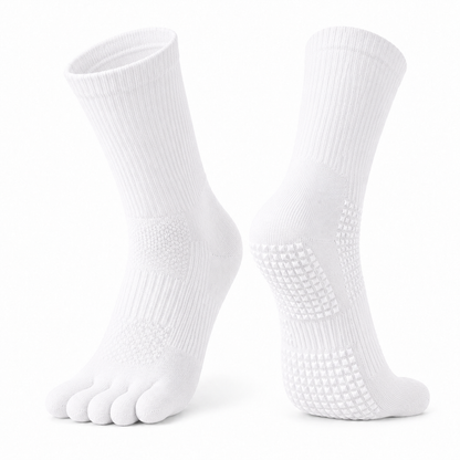 Zehensocken weiss