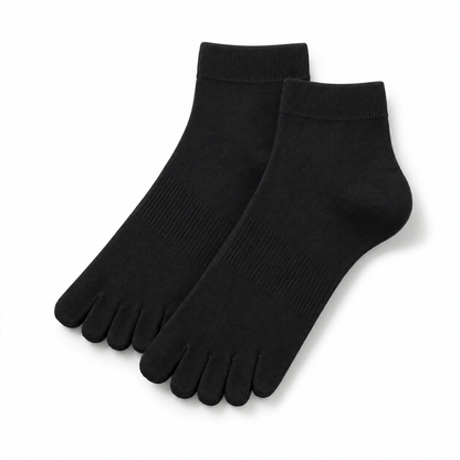 Zehensocken schwarz