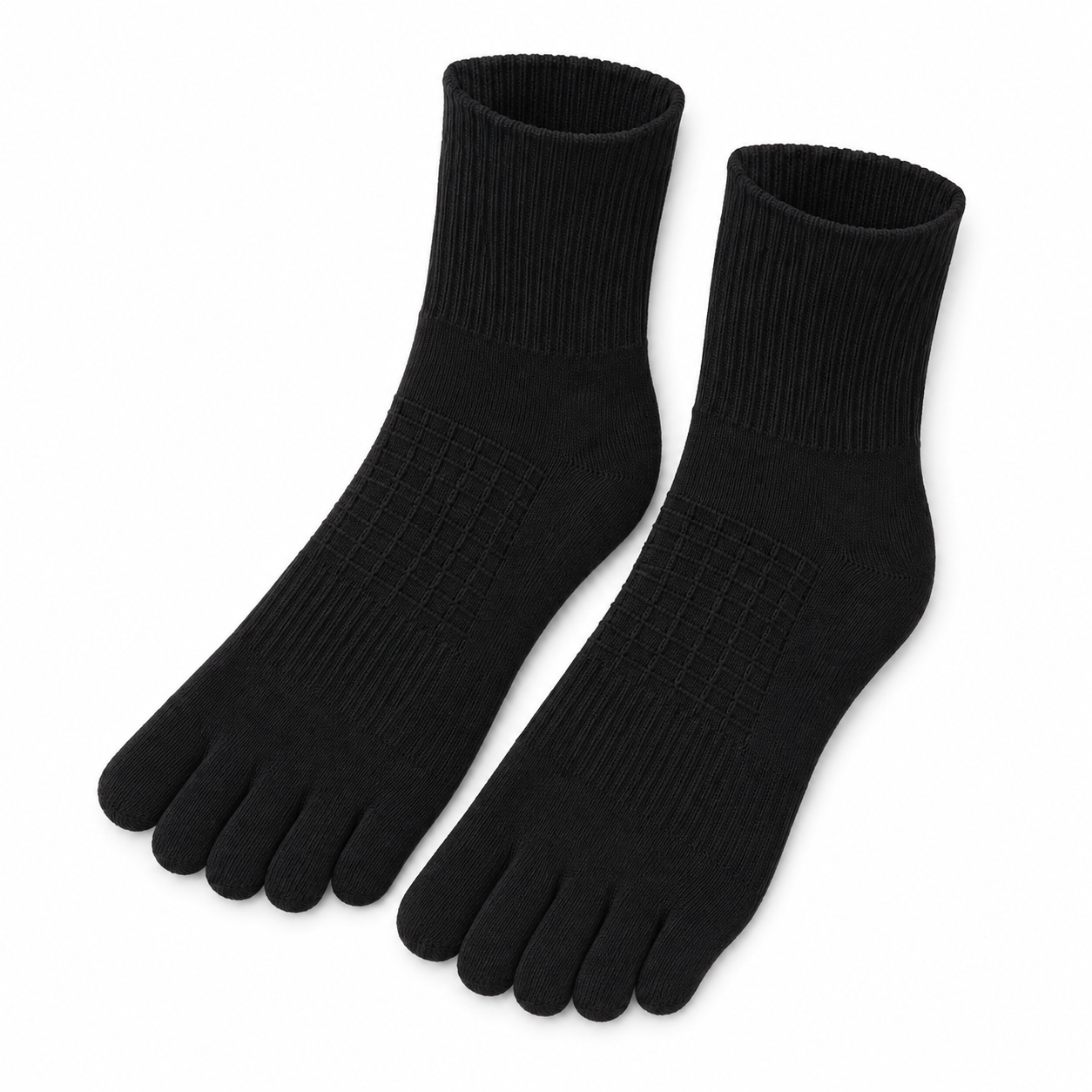 Zehensocken schwarz