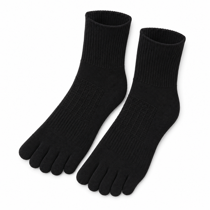 Zehensocken schwarz