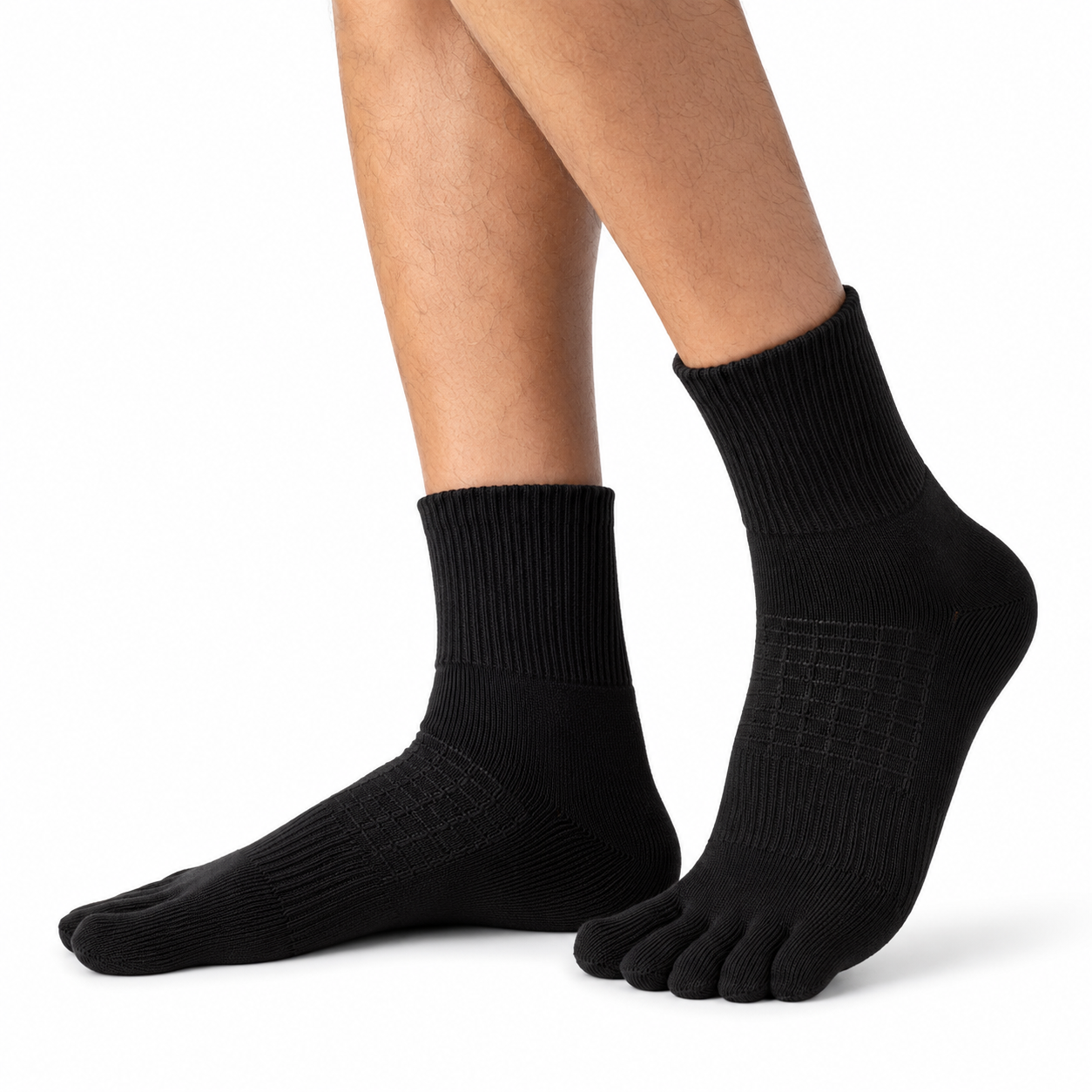 Zehensocken schwarz