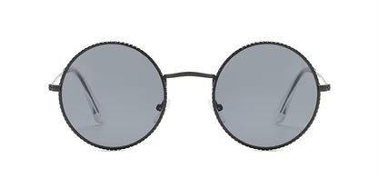 Sonnenbrille Retro schwarz