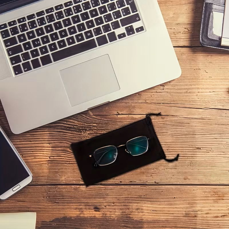 Brillenbeutel Schwarz