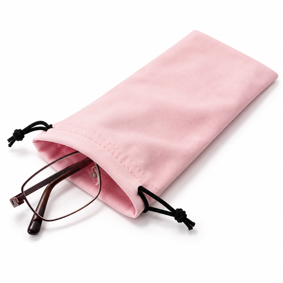 Microfiber bag sunglasses gray
