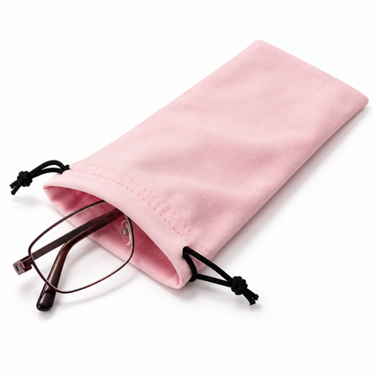 Microfiber bag sunglasses gray