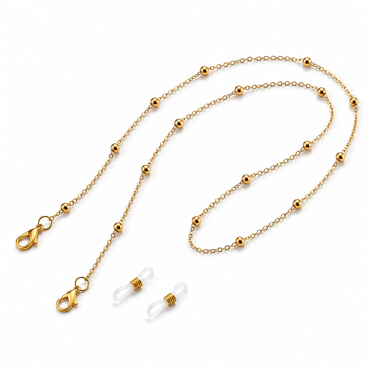 Brillenkette gold
