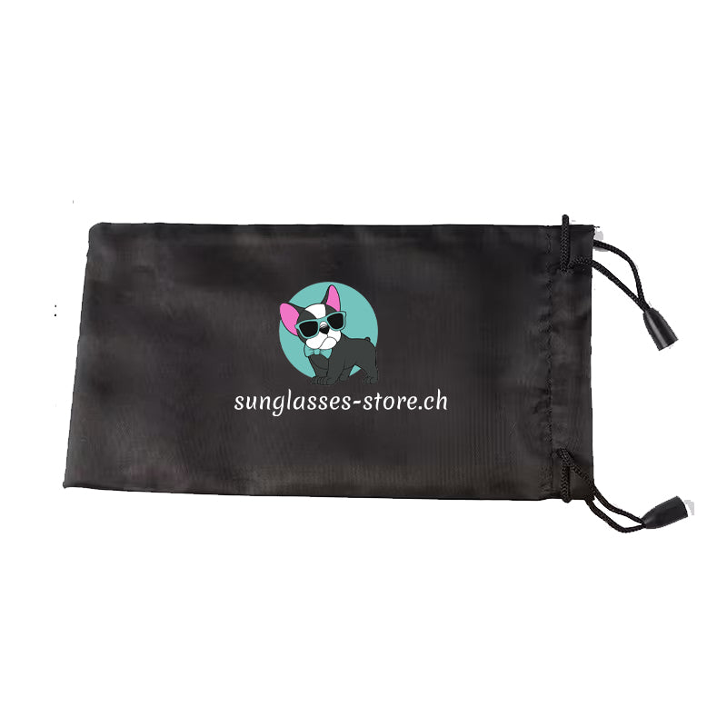 Brillenbeutel Schwarz
