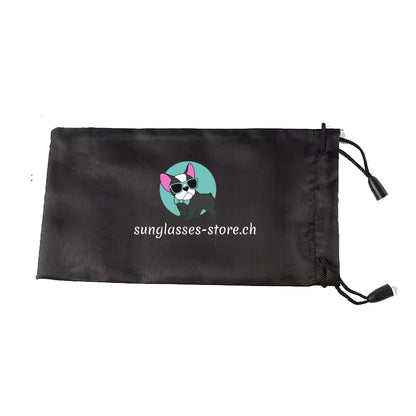 Brillenbeutel Schwarz