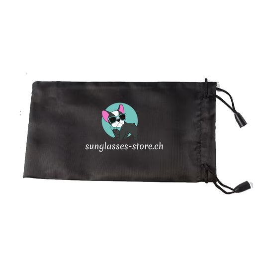 Brillenbeutel Schwarz