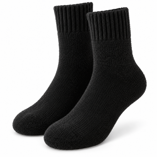 Kuschelsocken schwarz