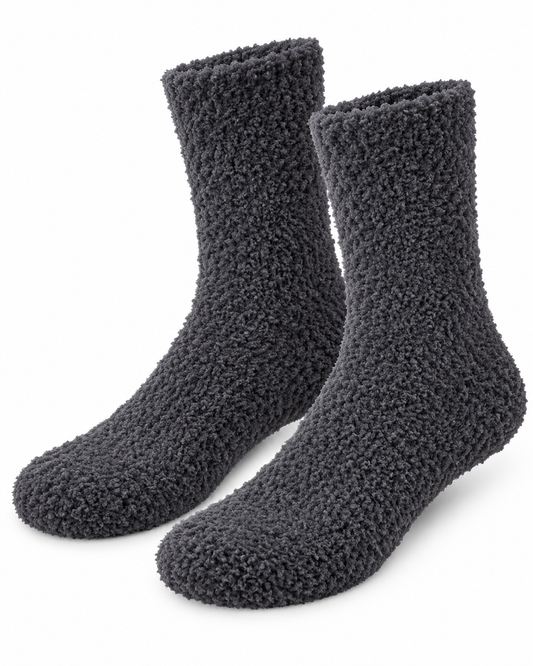 Kuschelsocken anthrazit