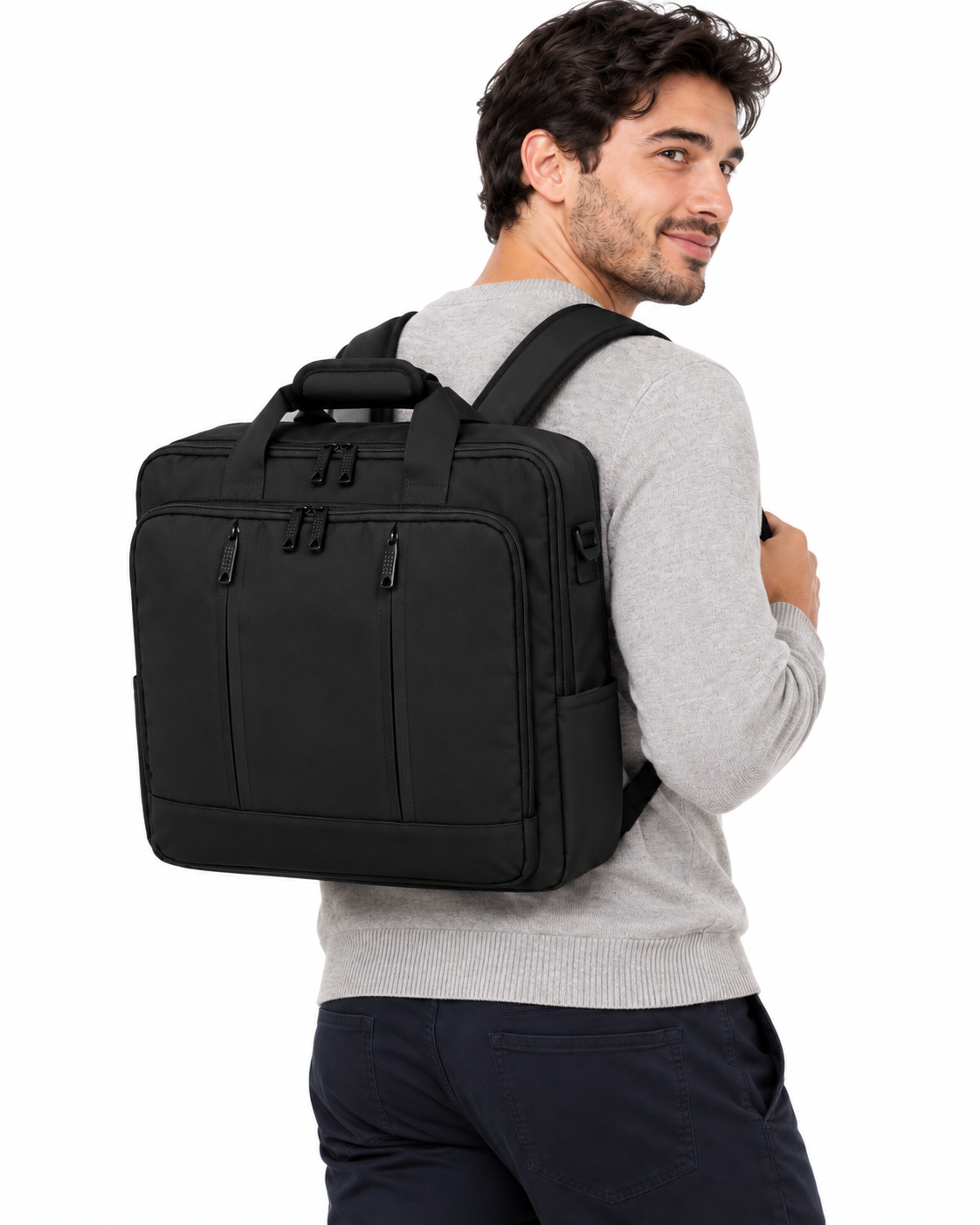 Laptop Rucksack "Economy" schwarz