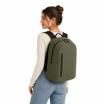 Laptoprucksack Olive