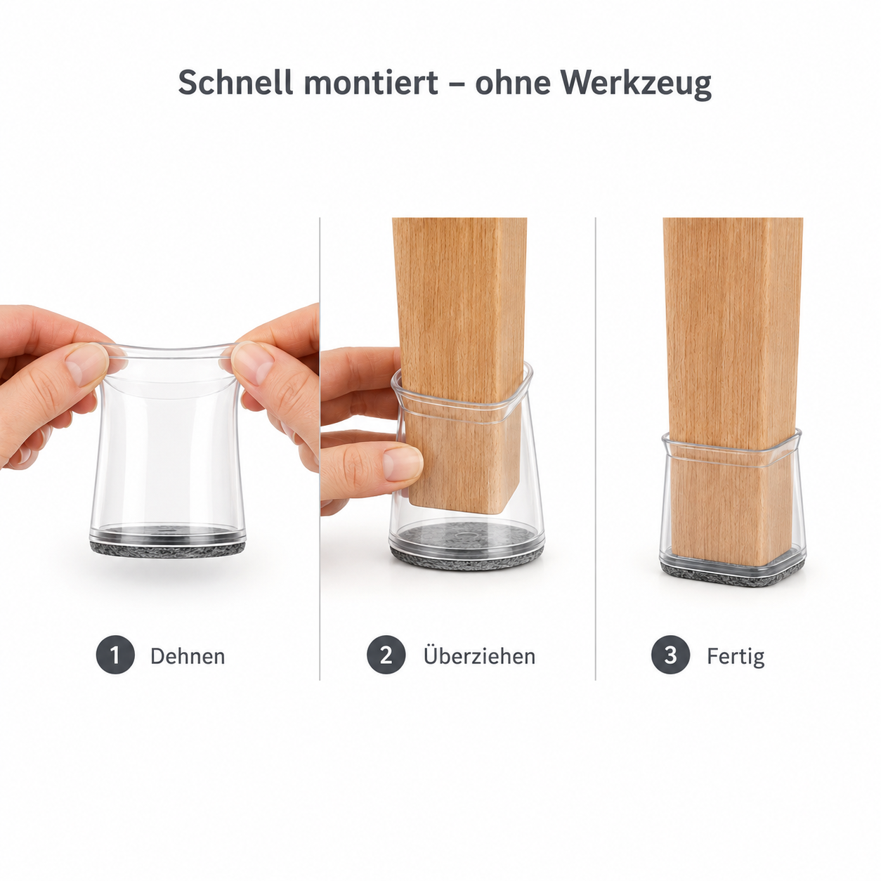 Stuhlbeinkappen 32 Stück