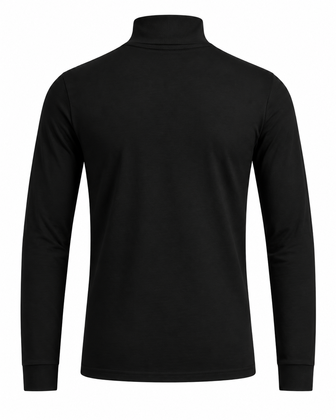 T-shirt langarm mit Rollkragen