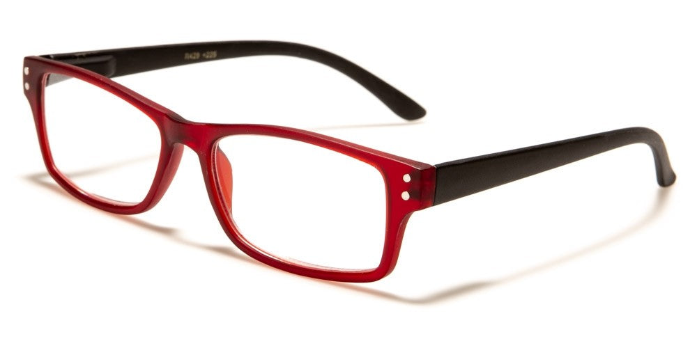 Lesebrille Rot/Schwarz +2.25, +3.00