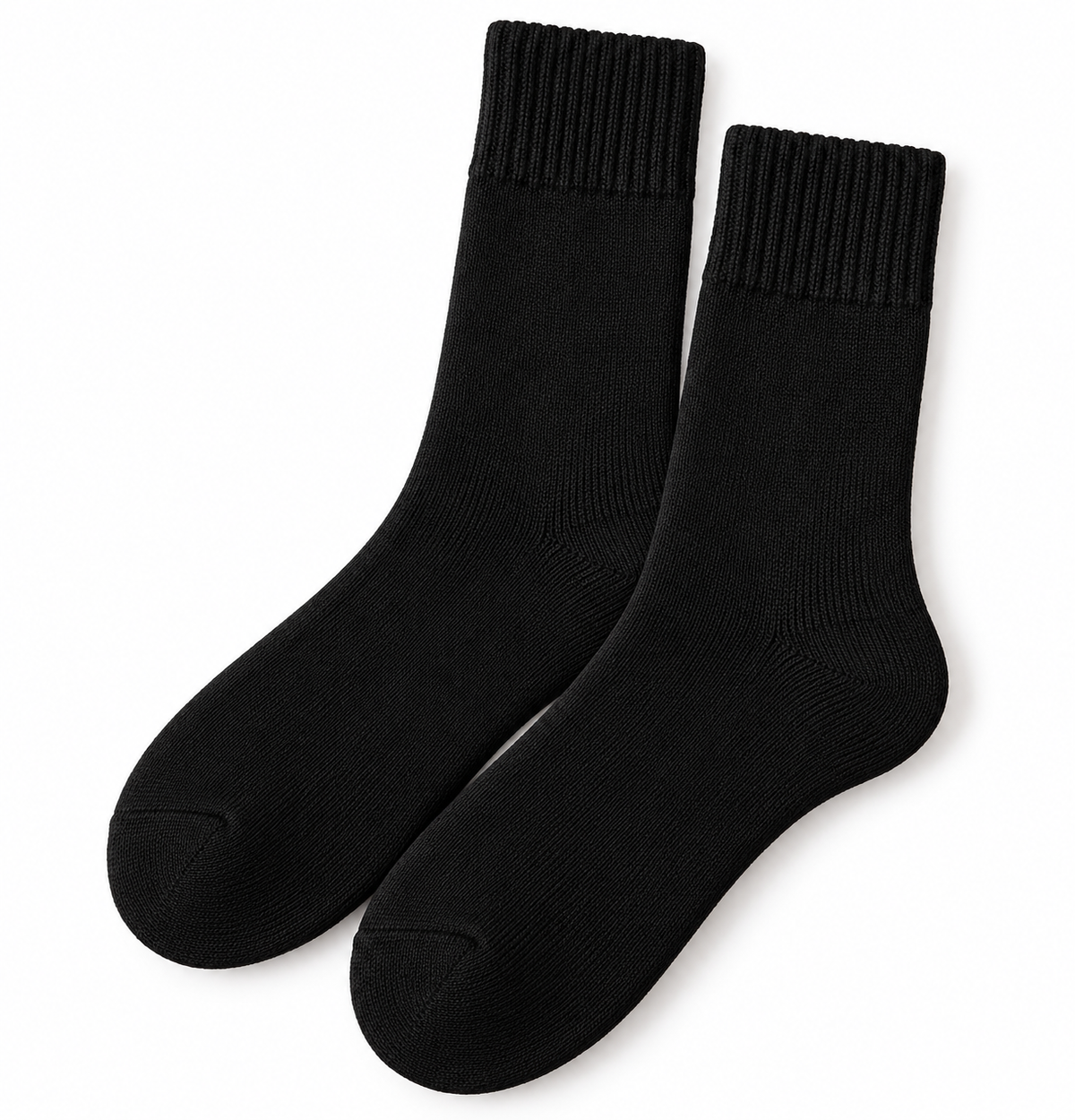 Kuschelsocken schwarz
