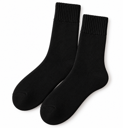 Kuschelsocken schwarz