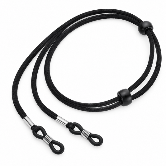 Brillenband schwarz