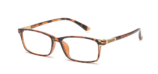 Lesebrille Orangeschwarz +1.25 + +2.00