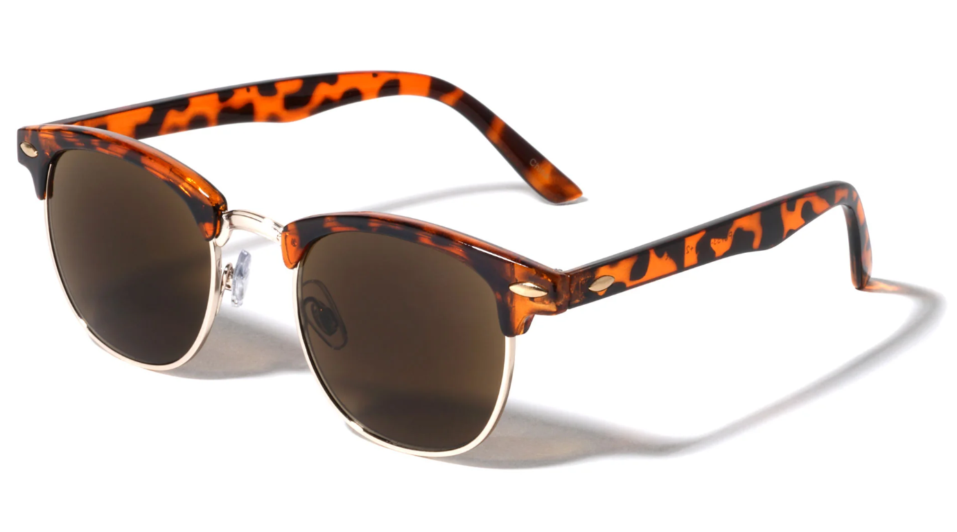 Sonnen-Lesebrille Orange, Schwarz +1.50 - +3.25