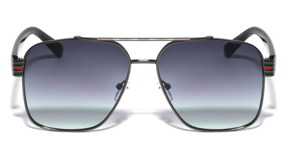 Sonnenbrille Aviator quadratisch