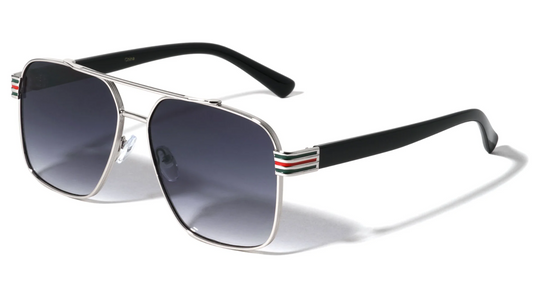 Sonnenbrille Aviator quadratisch