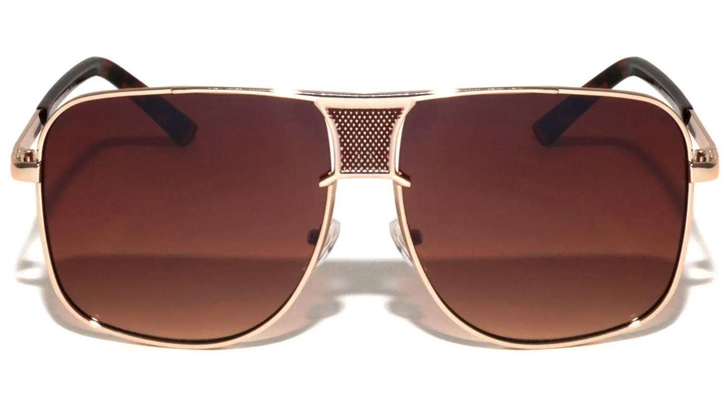 Sonnenbrille Aviator quadratisch