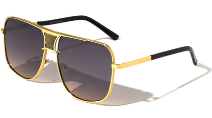 Sonnenbrille Aviator quadratisch