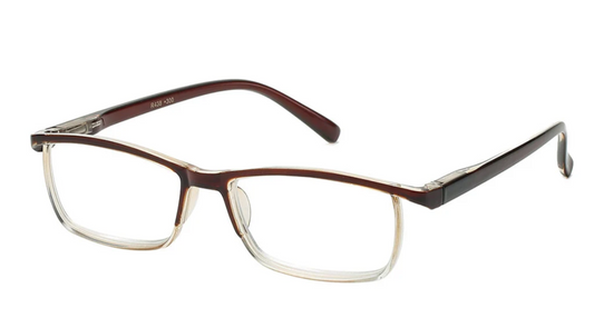 Lesebrille braun +2.25 + +3.00