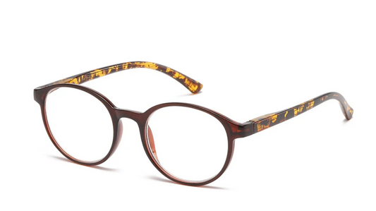 Lesebrille braun +1.50 + +3.00