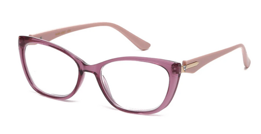 Lesebrille Cat Eye Pink +2.00 + +2.50