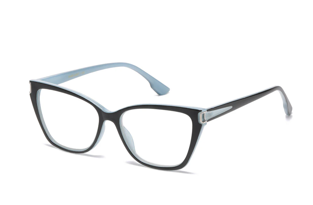 Reading glasses blue +1.25 - +2.00