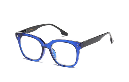 Reading glasses blue +1.25 - +2.00
