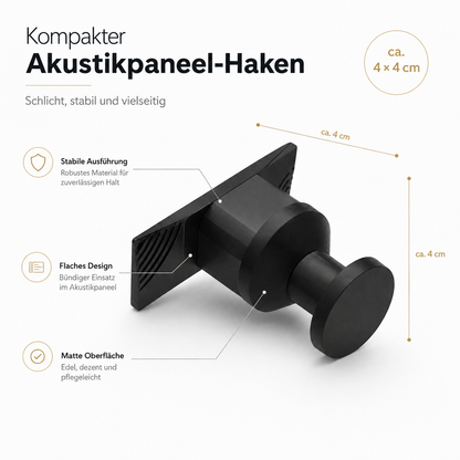 Haken für Akustikpaneele im 2er Pack